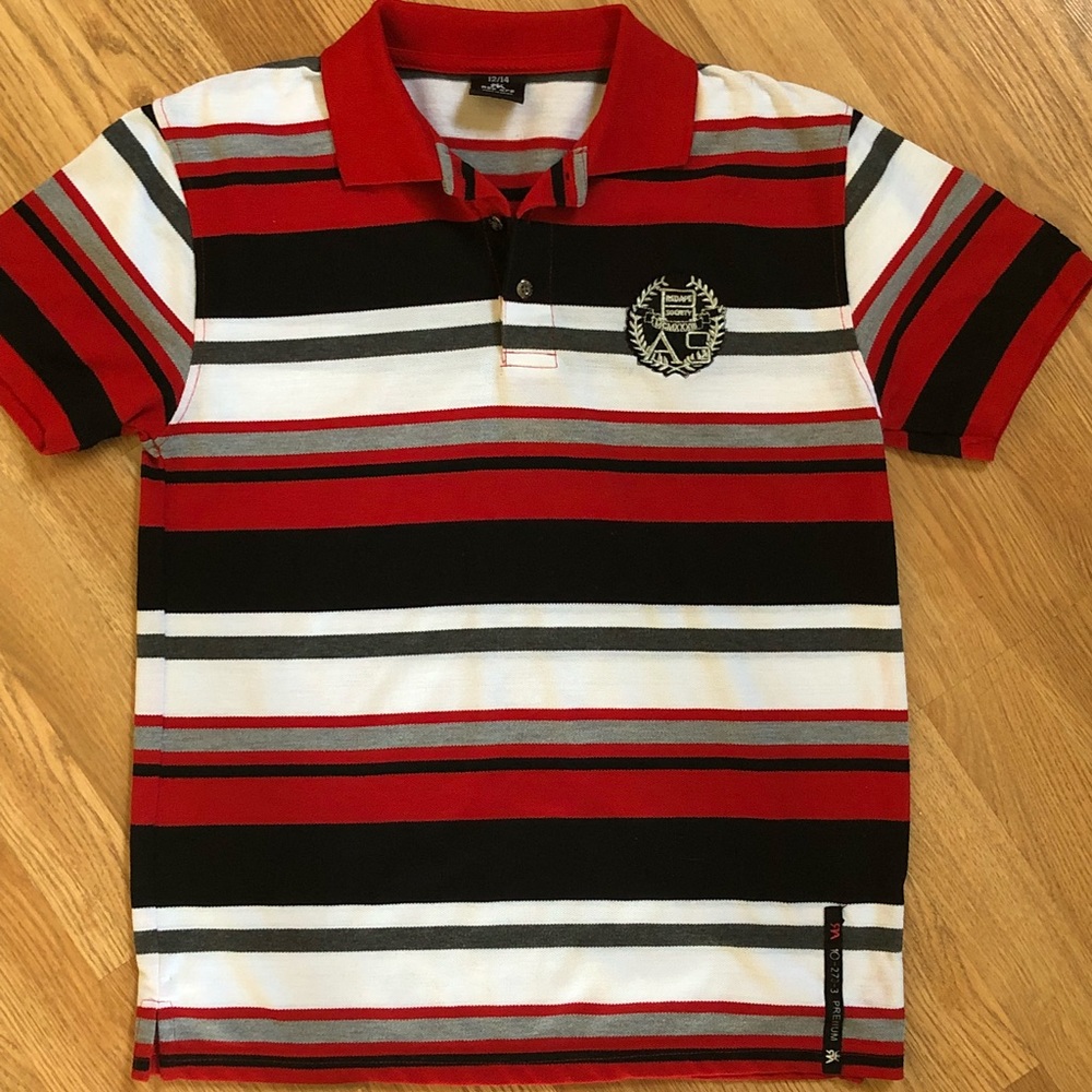 🛍Boys size 12/14 Red Ape Polo shirt🛍